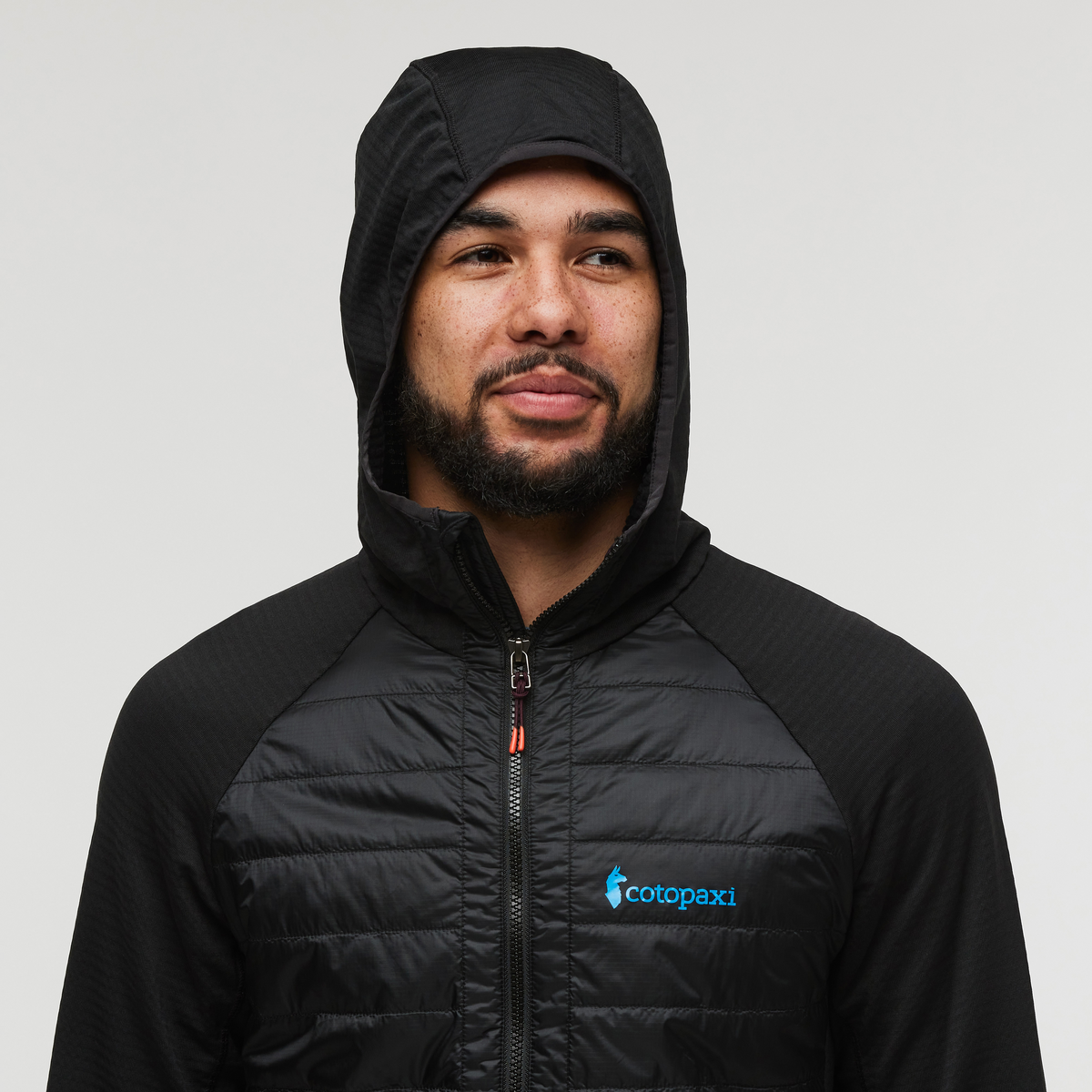 Capa Hybrid Insulated Hooded Jacket - Men's - Cotopaxi Black - US 1433