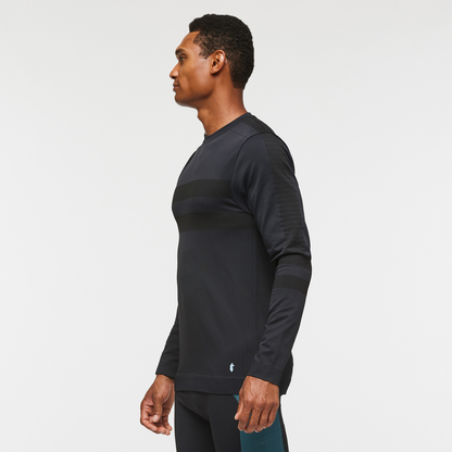 Debajo Seamless Baselayer Crew - Men's - Cotopaxi Black - US 1393