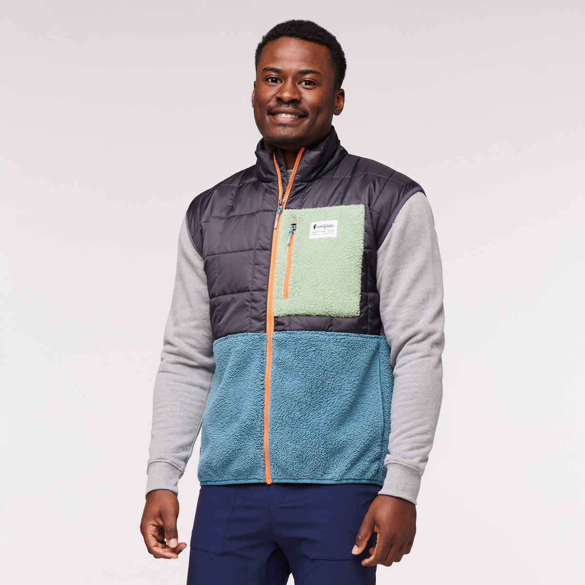 Trico Hybrid Vest - Men's - Graphite/Blue Spruce - US 1678