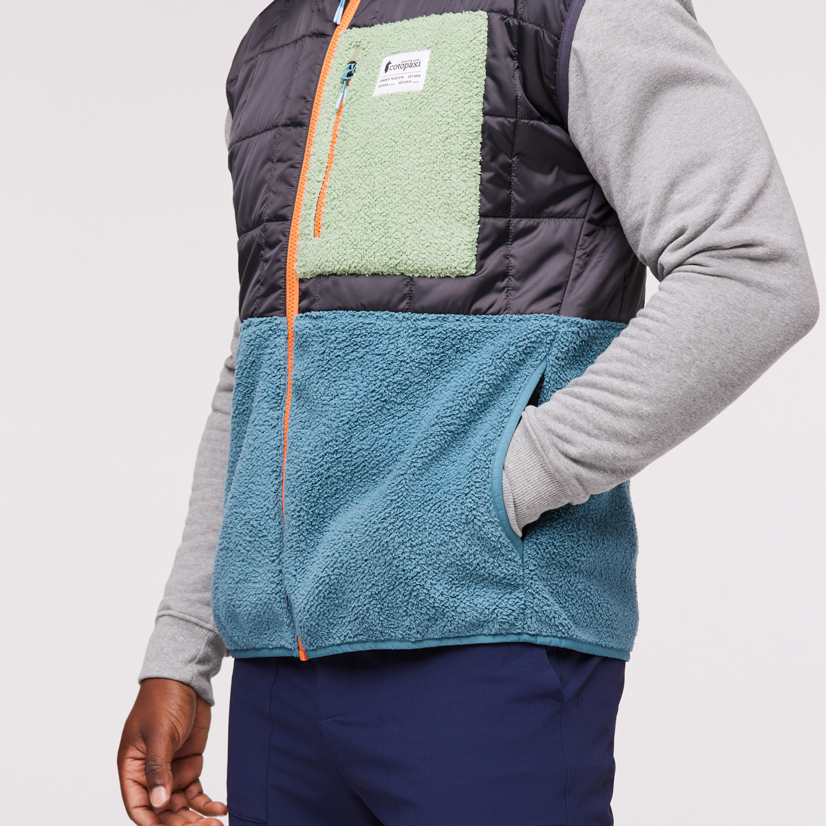 Trico Hybrid Vest - Men's - Graphite/Blue Spruce - US 1678