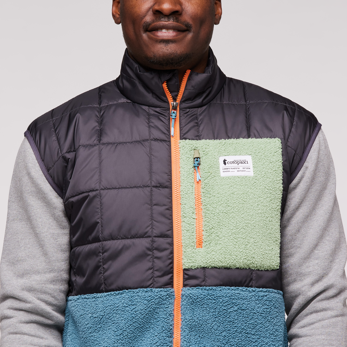 Trico Hybrid Vest - Men's - Graphite/Blue Spruce - US 1678