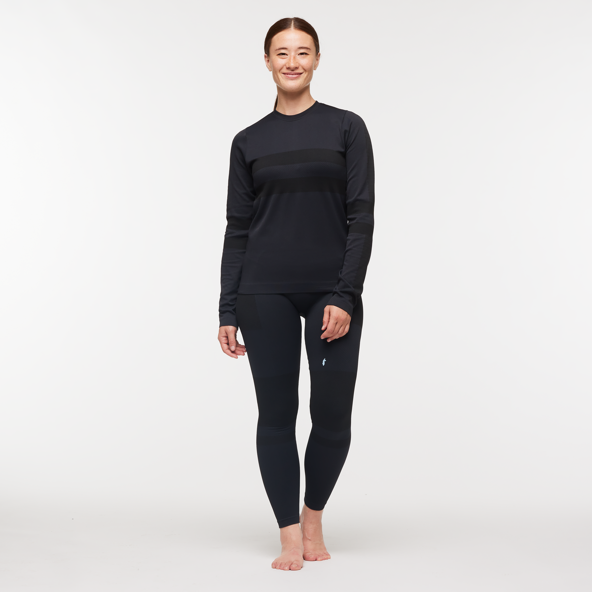 Debajo Seamless Baselayer Crew - Women's - Cotopaxi Black - US 1315
