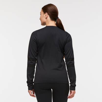 Debajo Seamless Baselayer Crew - Women's - Cotopaxi Black - US 1315