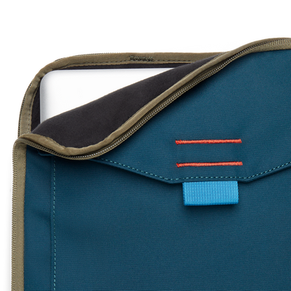 16" Laptop Sleeve - Cada Día - Abyss/Lake - US 5851