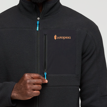 Abrazo Fleece Full-Zip Jacket - Men's - Cotopaxi Black - US 5491