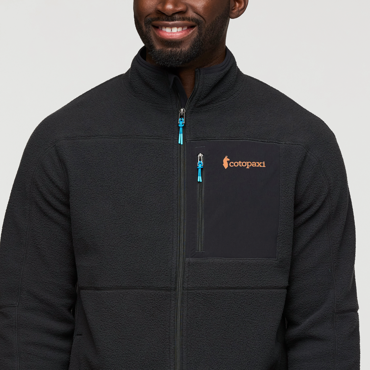 Abrazo Fleece Full-Zip Jacket - Men's - Cotopaxi Black - US 5491
