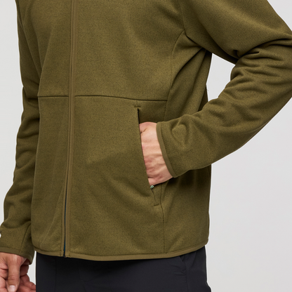 Envo Fleece Full-Zip Jacket - Men's - Heather Live Oak - US 3342
