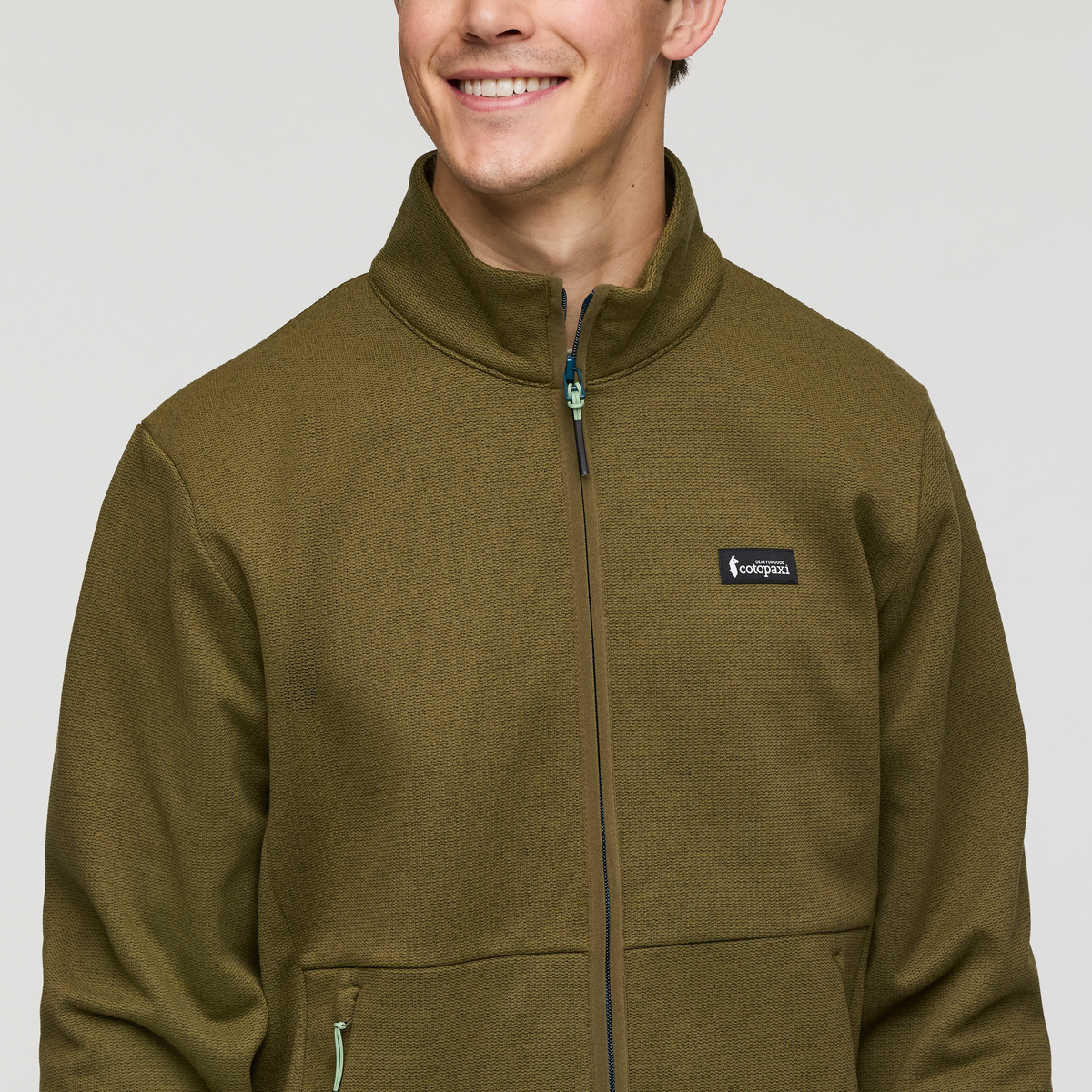 Envo Fleece Full-Zip Jacket - Men's - Heather Live Oak - US 3342