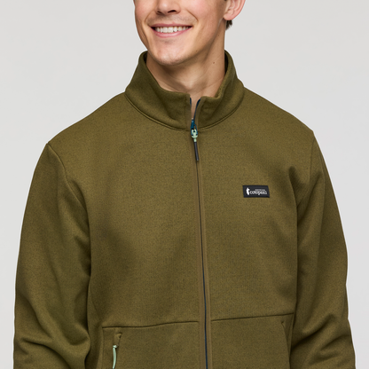 Envo Fleece Full-Zip Jacket - Men's - Heather Live Oak - US 3342