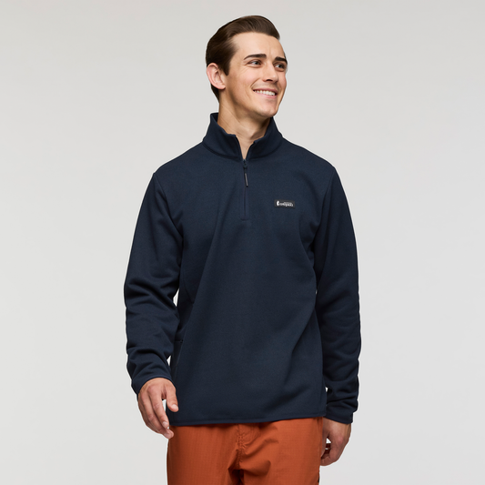 Envo Fleece Quarter-Zip Pullover - Men's - Heather Carbon - US 2081