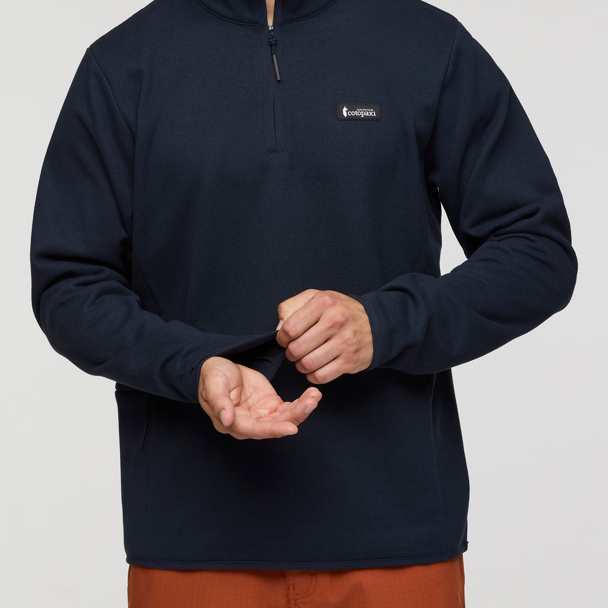 Envo Fleece Quarter-Zip Pullover - Men's - Heather Carbon - US 2081