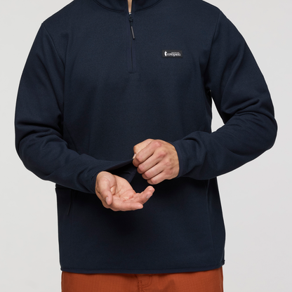 Envo Fleece Quarter-Zip Pullover - Men's - Heather Carbon - US 2081