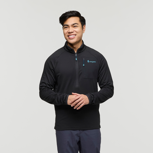 Otero Fleece Half-Zip Pullover - Men's - Cotopaxi Black - US 8246