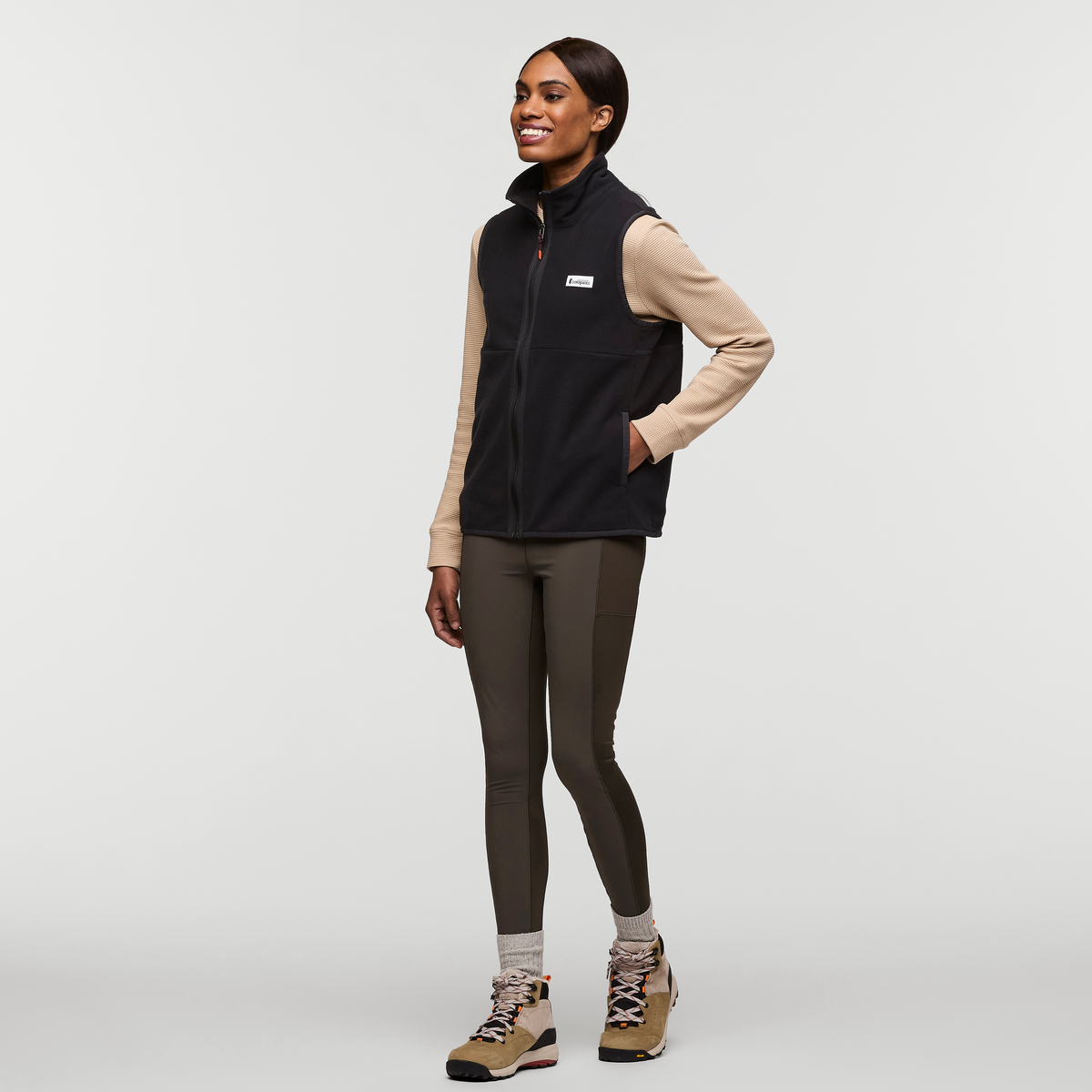 Amado Fleece Vest - Women's - Cotopaxi Black - US 6004