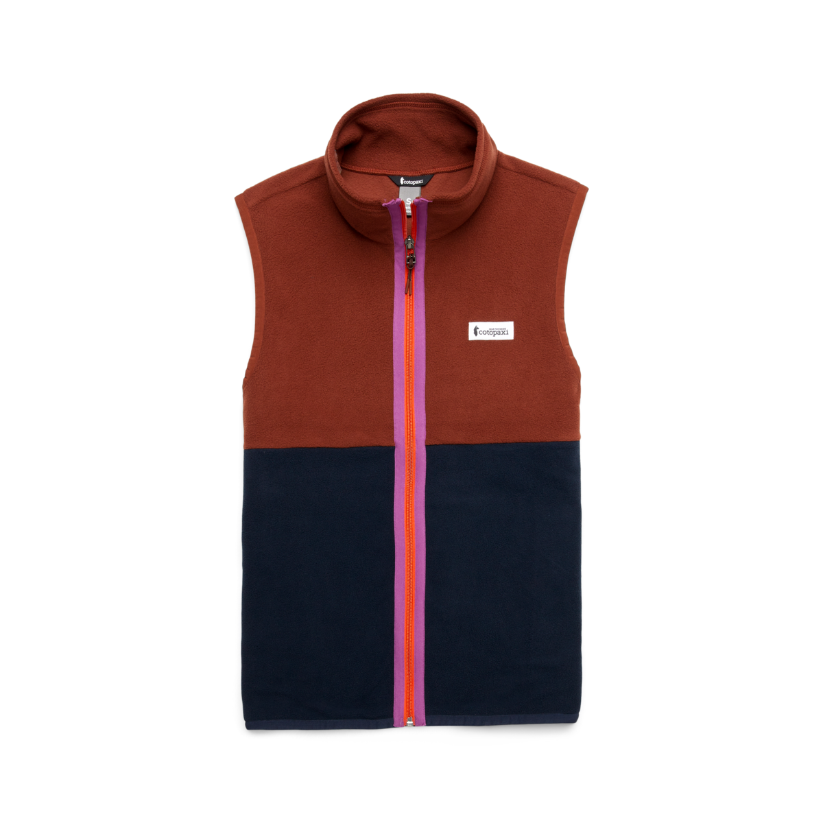 Amado Fleece Vest - Women's - Rusty/Carbon - US 8379