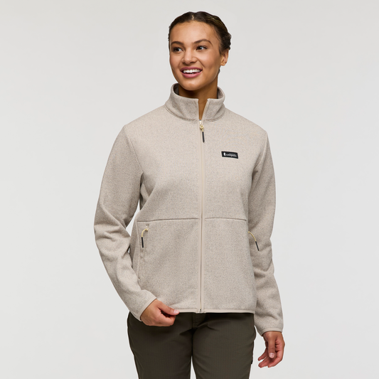 Envo Fleece Full-Zip Jacket - Women's - Heather Cream - US 2017