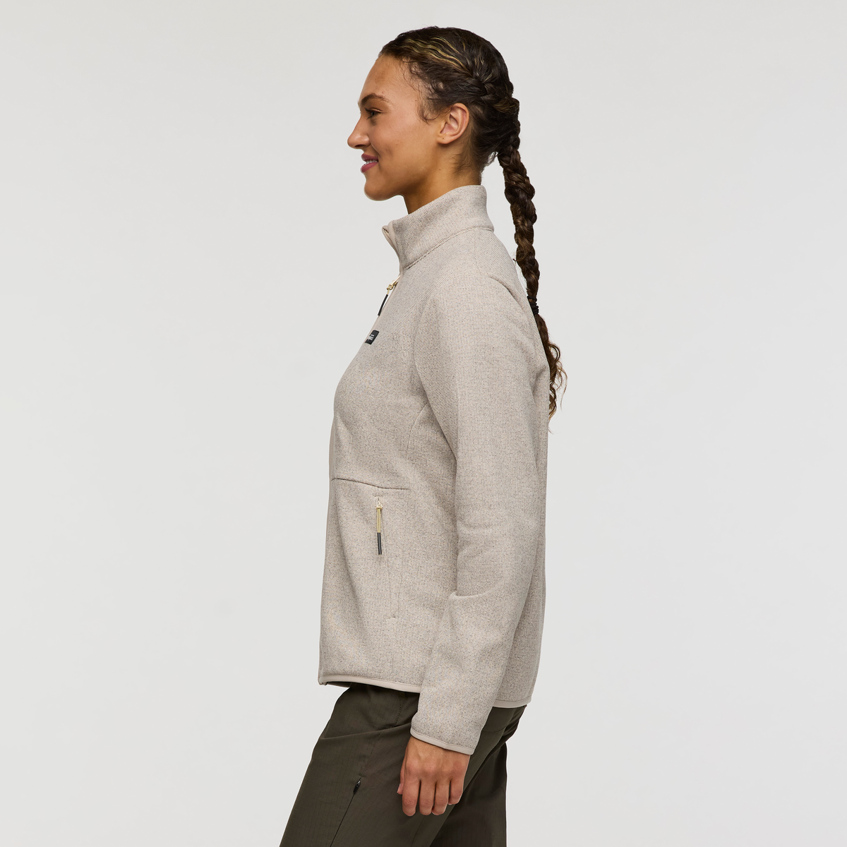 Envo Fleece Full-Zip Jacket - Women's - Heather Cream - US 2017