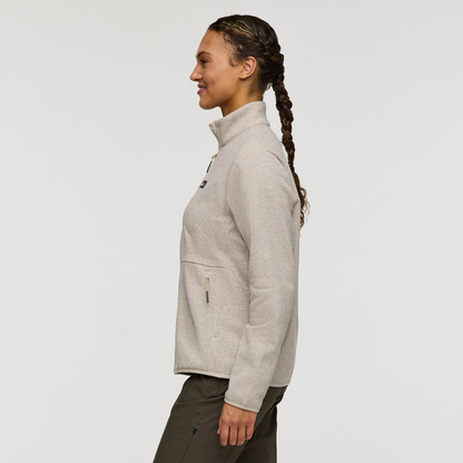 Envo Fleece Full-Zip Jacket - Women's - Heather Cream - US 2017