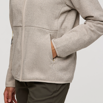 Envo Fleece Full-Zip Jacket - Women's - Heather Cream - US 2017