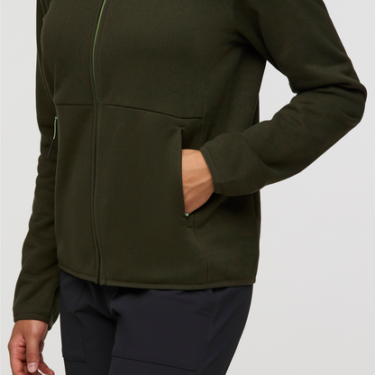 Envo Fleece Full-Zip Jacket - Women's - Heather Woods - US 6959