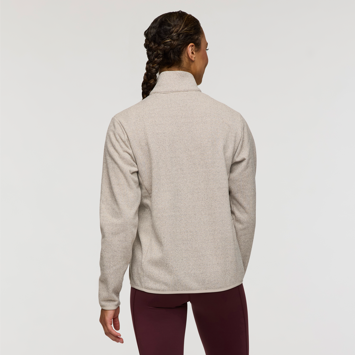 Envo Fleece Quarter-Zip Pullover - Women's - Heather Cream - US 8155