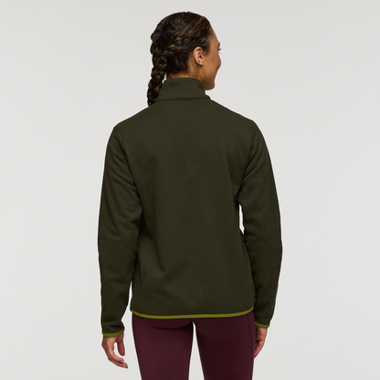 Envo Fleece Quarter-Zip Pullover - Women's - Heather Woods - US 4351