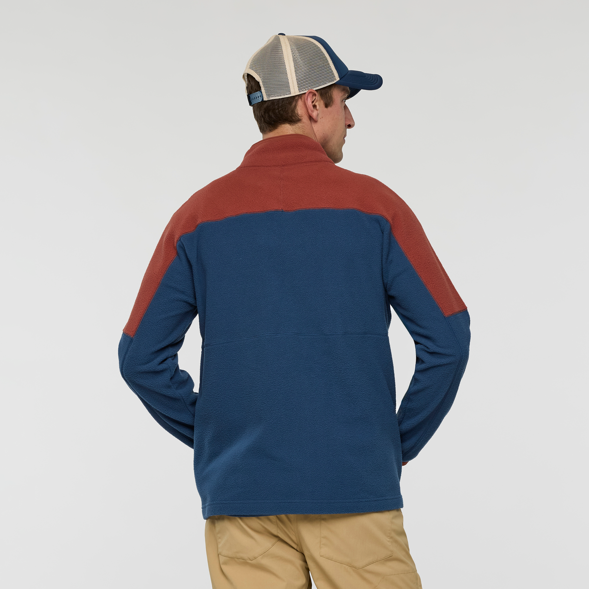 Abrazo Fleece Full-Zip Jacket - Men's - Nutmeg/Deep Sea - US 3062