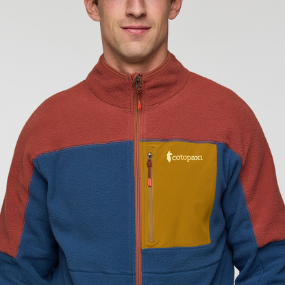 Abrazo Fleece Full-Zip Jacket - Men's - Nutmeg/Deep Sea - US 3062