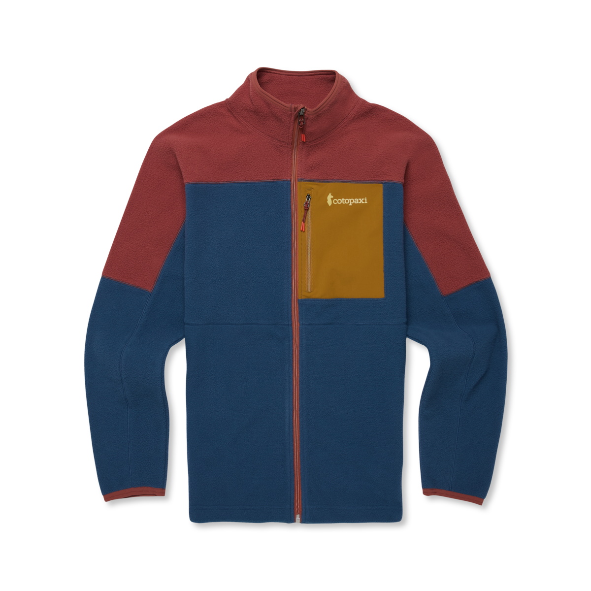 Abrazo Fleece Full-Zip Jacket - Men's - Nutmeg/Deep Sea - US 3062