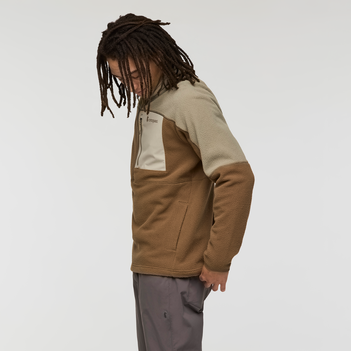 Abrazo Fleece Half-Zip Jacket - Men's - Stone/Dune - US 9281