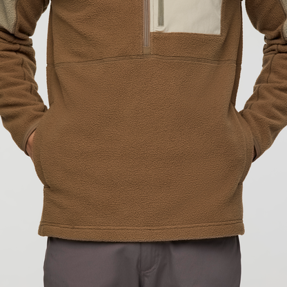 Abrazo Fleece Half-Zip Jacket - Men's - Stone/Dune - US 9281
