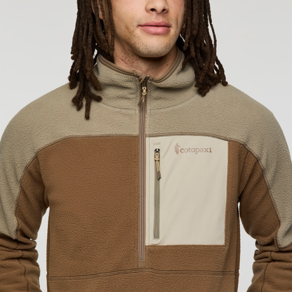 Abrazo Fleece Half-Zip Jacket - Men's - Stone/Dune - US 9281