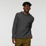 Atajo Long-Sleeve Waffle Hoodie - Men's - Charcoal - US 3320