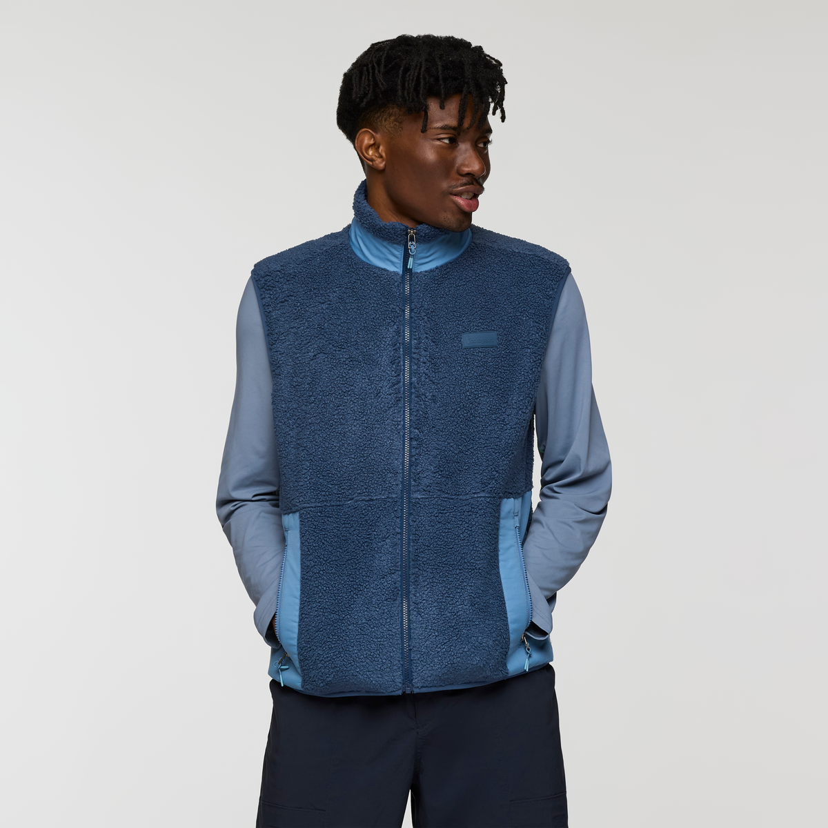 Bacano Fleece Vest - Men's - Deep Sea/Fjord - US 1948