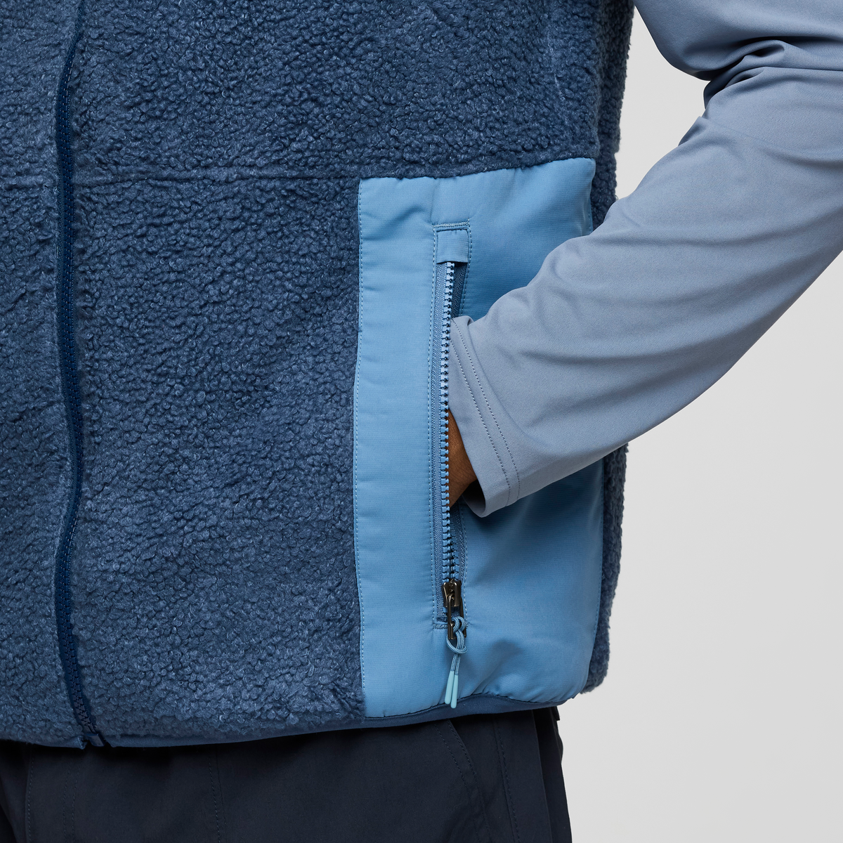 Bacano Fleece Vest - Men's - Deep Sea/Fjord - US 1948