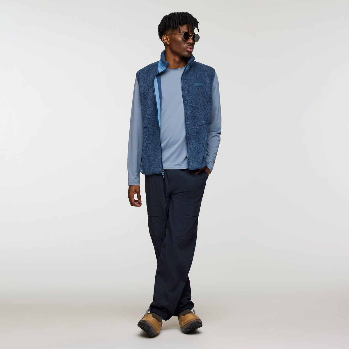 Bacano Fleece Vest - Men's - Deep Sea/Fjord - US 1948