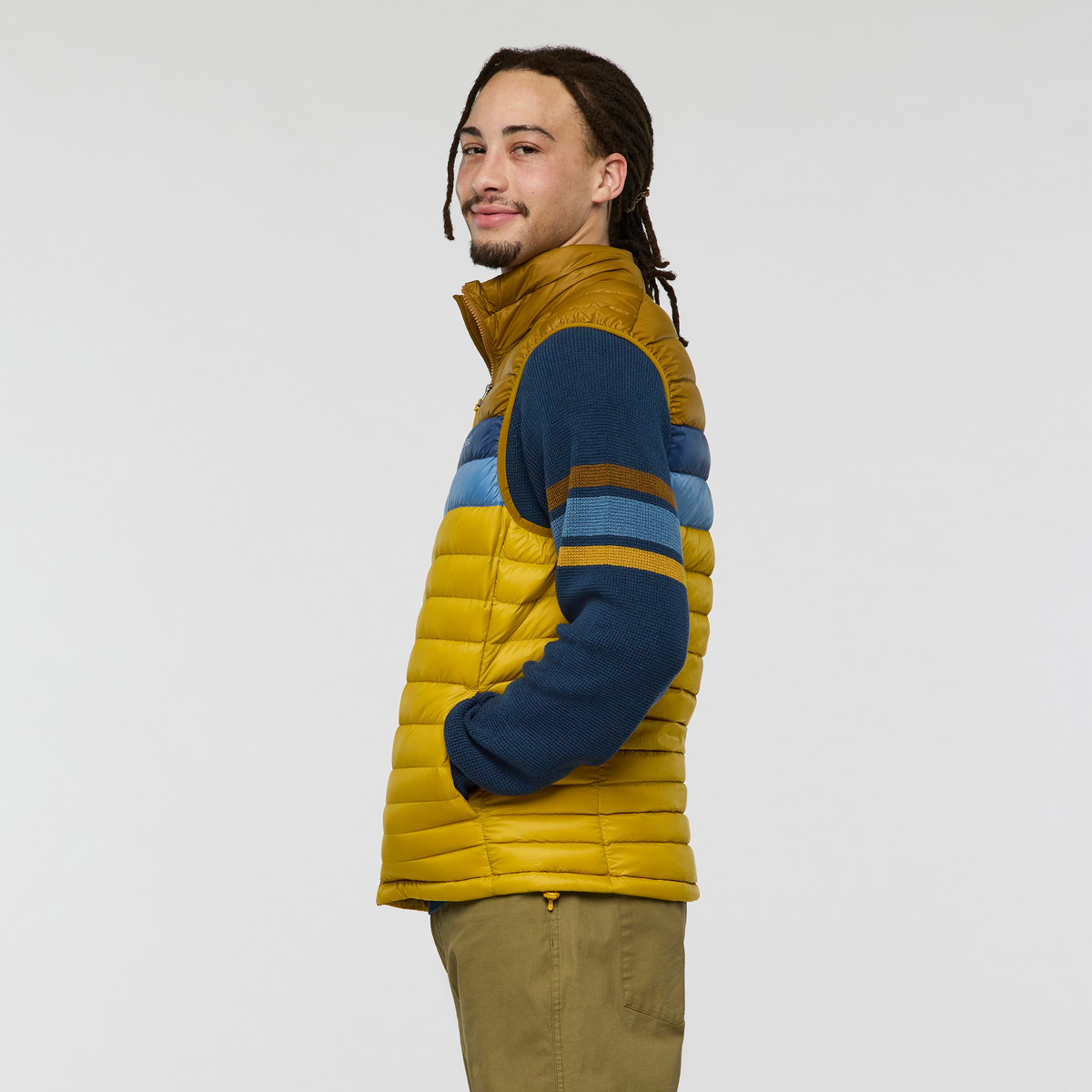 Fuego Down Vest - Men's - Bronze/Gold - US 8610
