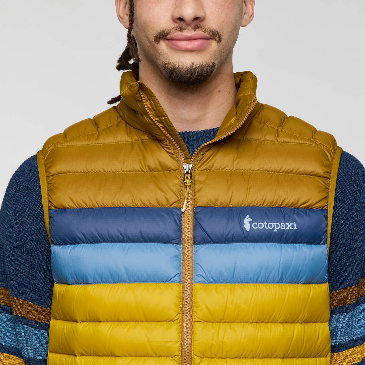 Fuego Down Vest - Men's - Bronze/Gold - US 8610