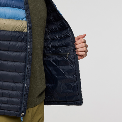 Fuego Down Vest - Men's - Carbon Stripes - US 8669