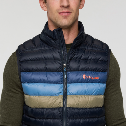Fuego Down Vest - Men's - Carbon Stripes - US 8669