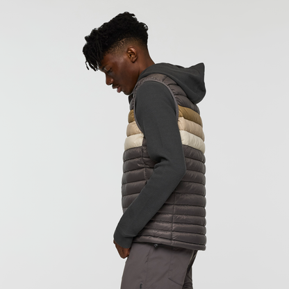 Fuego Down Vest - Men's - Cinder Stripes - US 4355