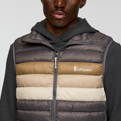Fuego Down Vest - Men's - Cinder Stripes - US 4355