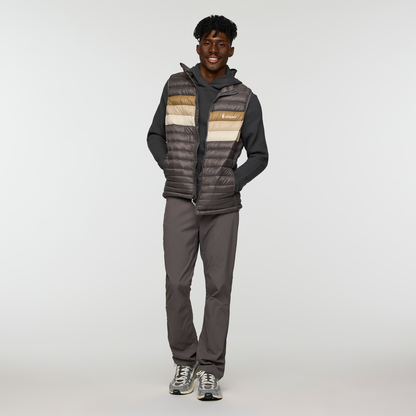 Fuego Down Vest - Men's - Cinder Stripes - US 4355