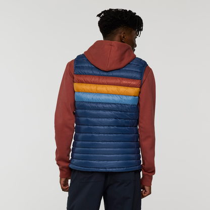 Fuego Down Vest - Men's - Deep Sea Stripes - US 2475