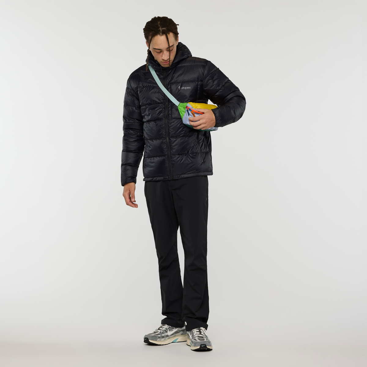 Fuego Max Down Hooded Jacket - Men's - Cotopaxi Black - US 6441