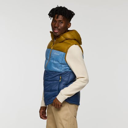 Fuego Max Down Vest - Men's - Bronze/Deep Sea - US 6108