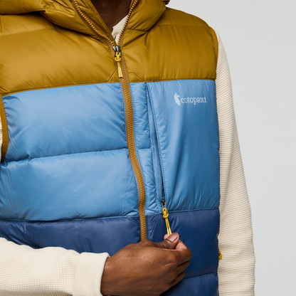 Fuego Max Down Vest - Men's - Bronze/Deep Sea - US 6108