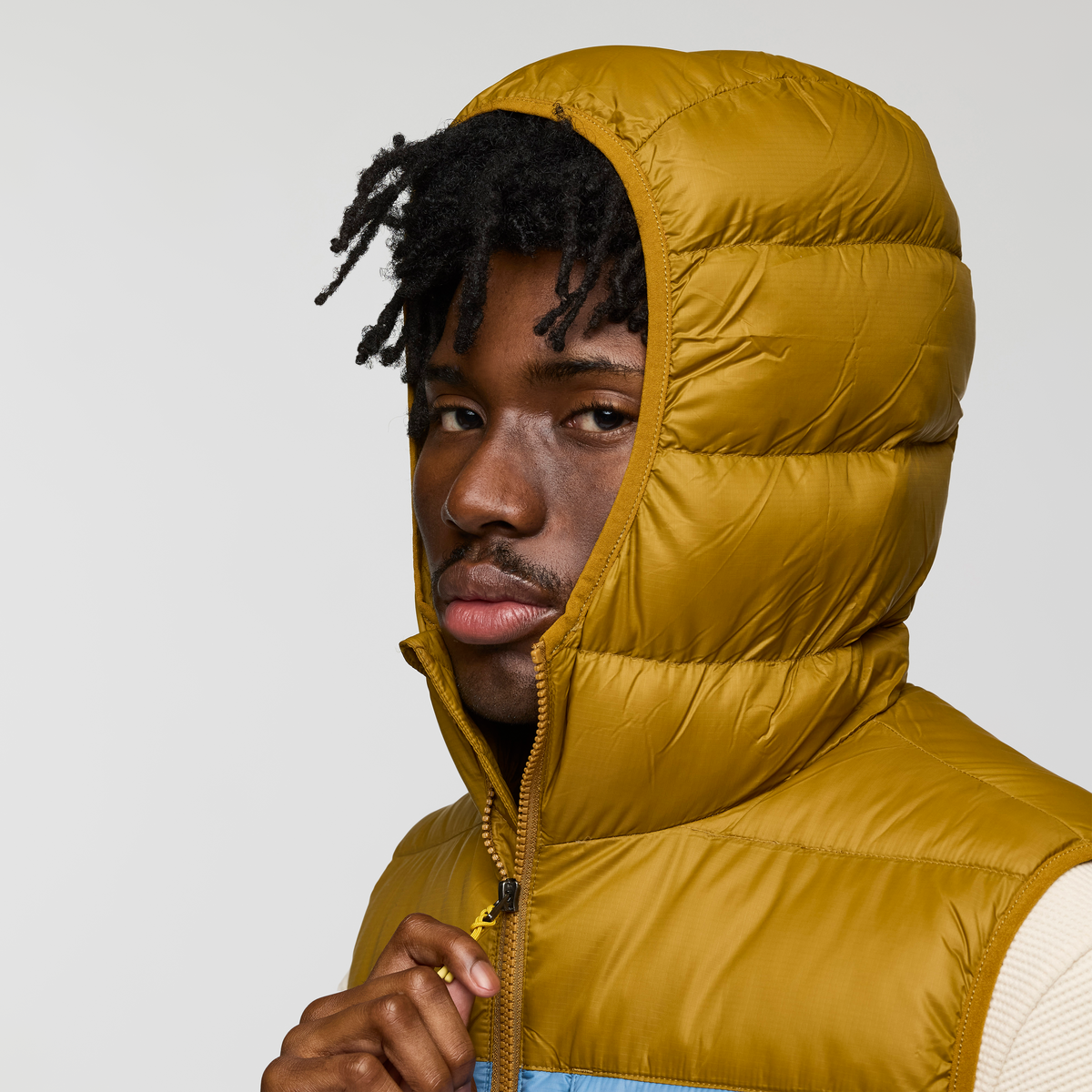Fuego Max Down Vest - Men's - Bronze/Deep Sea - US 6108