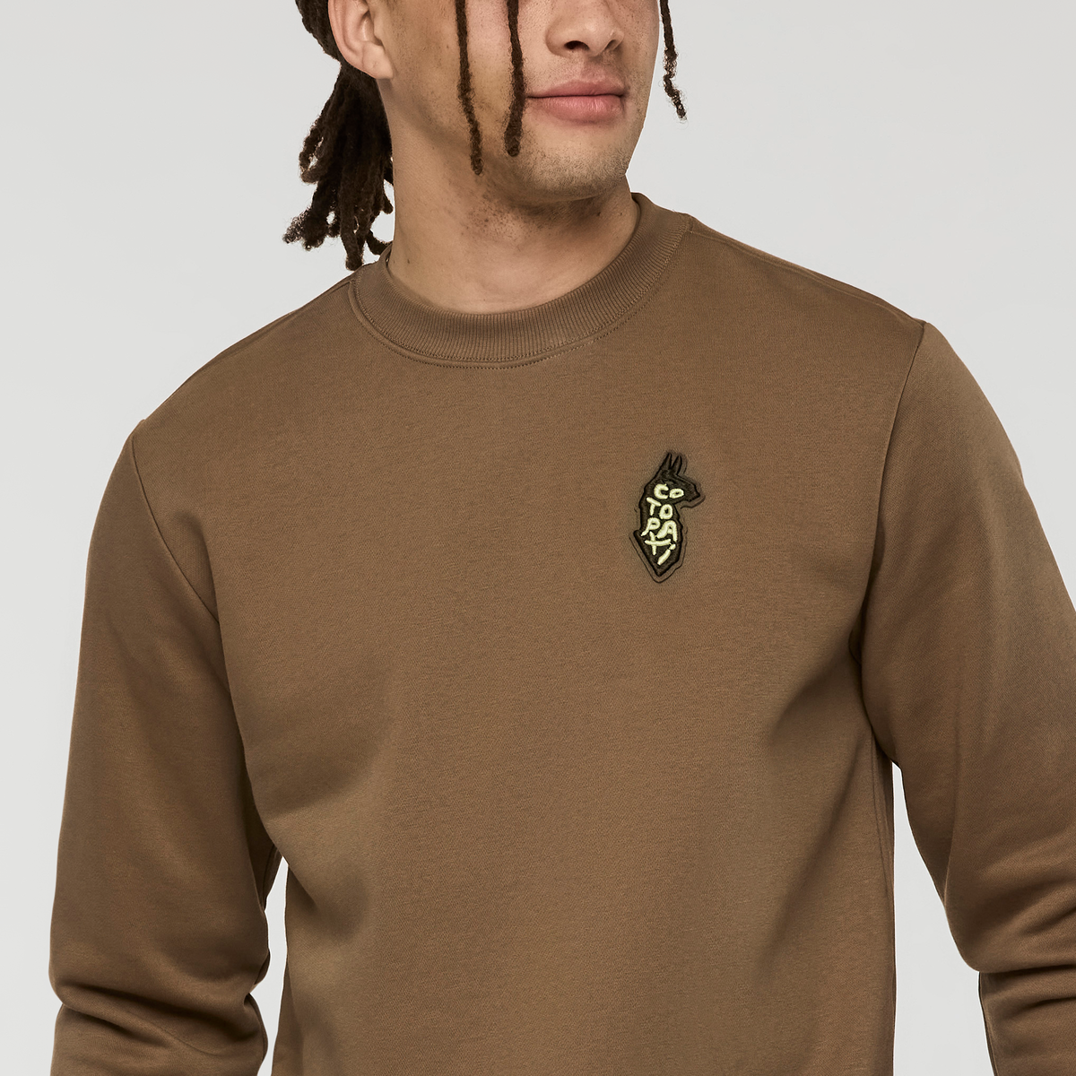 Lava Llama Crew Sweatshirt - Men's - Dune - US 5726