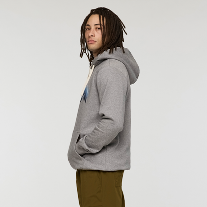 Melting Sunset Pullover Hoodie - Men's - Heather Grey - US 4978